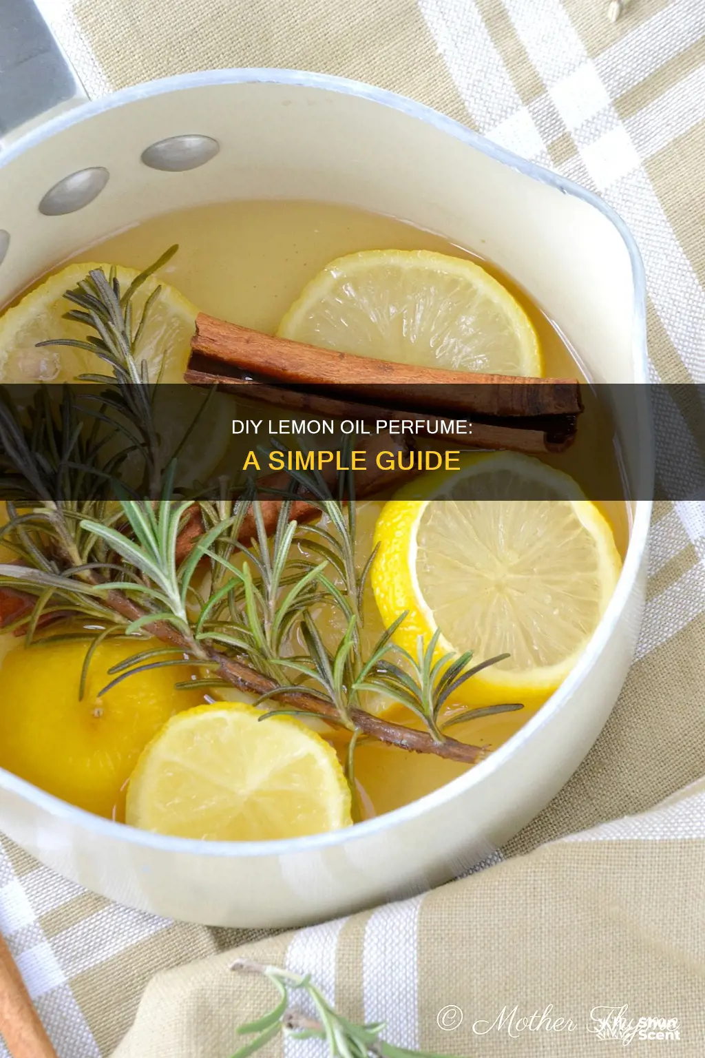how to make lemon oil perfume