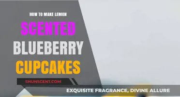 Lemon Blueberry Bliss: Easy Recipe for Scented Cupcakes