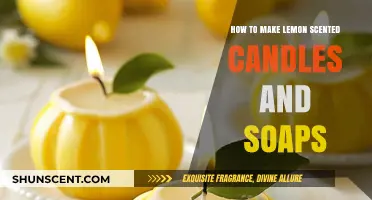 Crafting Citrus Bliss: DIY Lemon Scented Candles and Soaps Guide