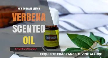 Crafting Lemon Verbena Scented Oil: A Simple DIY Guide