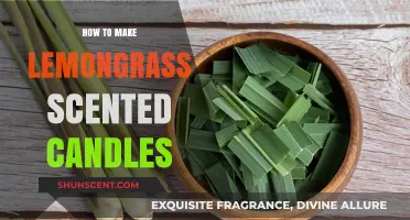 Crafting Lemongrass Scented Candles: A Step-by-Step DIY Guide