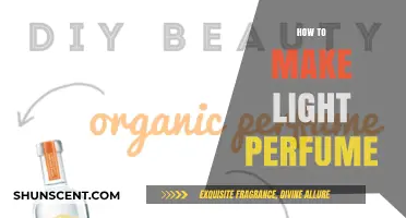 Creating Light Perfumes: A Beginner's Guide