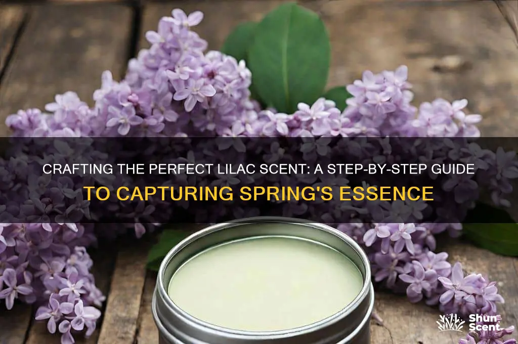 how to make lilac scent