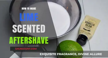 Craft Your Own Refreshing Lime Scented Aftershave at Home