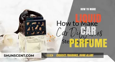 Creating Liquid Car Perfume: A Simple Guide