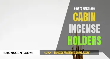 Handcrafting Long Cabin Incense Holders: A Step-by-Step Guide