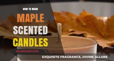 Crafting Cozy Maple Scented Candles: A DIY Guide for Beginners