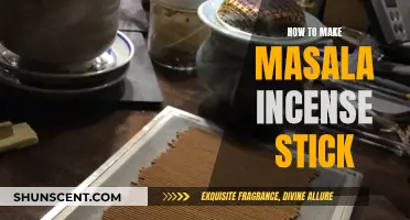 Make Masala Incense Sticks: A Step-by-Step Guide