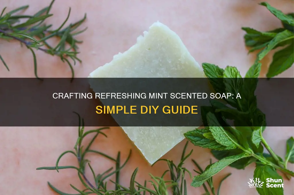 how to make mint scented soap