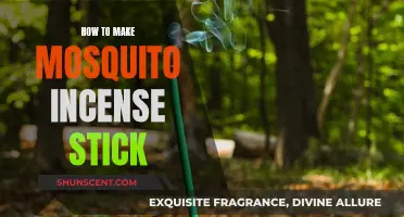 Make Mosquito Incense Sticks: Natural Pest Repellent Solution