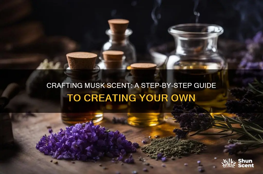 how to make musk scent