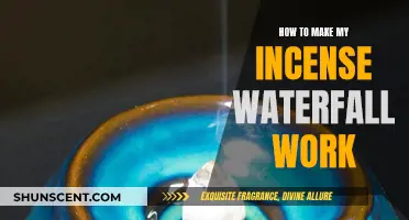 Get Your Incense Waterfall Flowing Perfectly