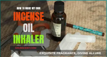 Creating Incense Oil Inhalers: DIY Aromatherapy on the Go