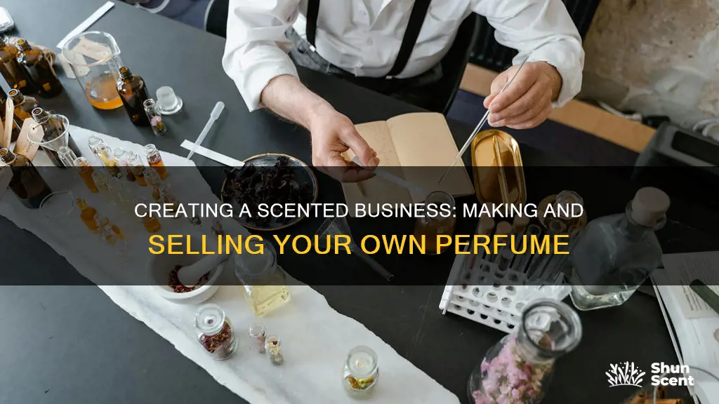 how to make my own perfume business