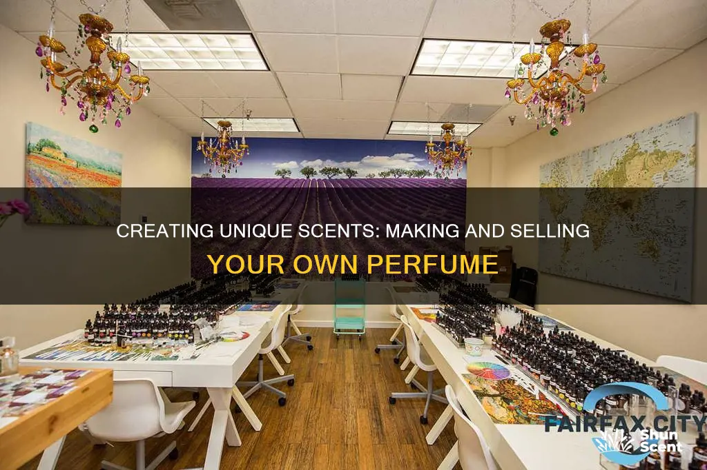 how to make my own perfume to sell