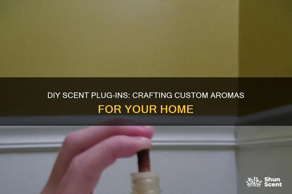 how to make my own scent plug ins