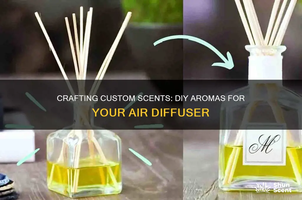 how to make my own scents for my air diffuser