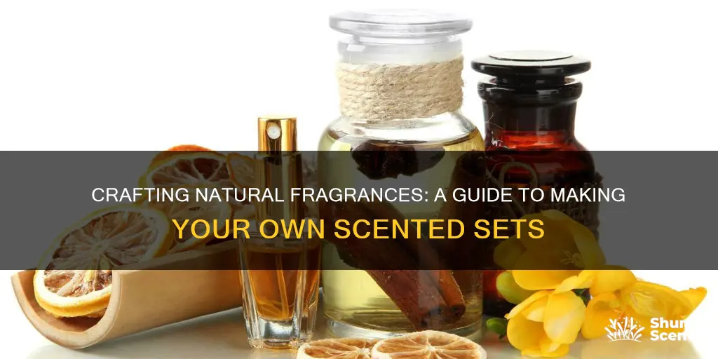 how to make natural fragrances set