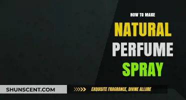 Crafting Natural Perfume Sprays: A Beginner's Guide