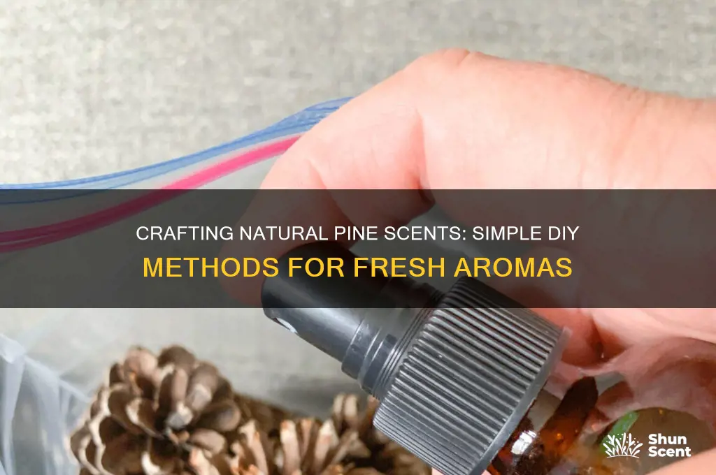 how to make natural pine scent