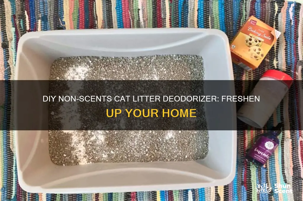 how to make non scents cat litter deodorizer