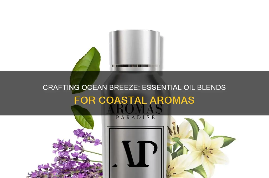 how to make ocean scent with essential oils
