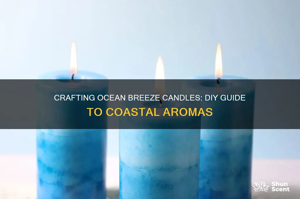 how to make ocean scented candles