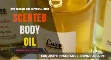 Craft Rapper-Inspired Lemon Body Oil: DIY Scented Skincare Guide