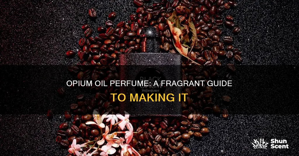 how to make opium oil perfume