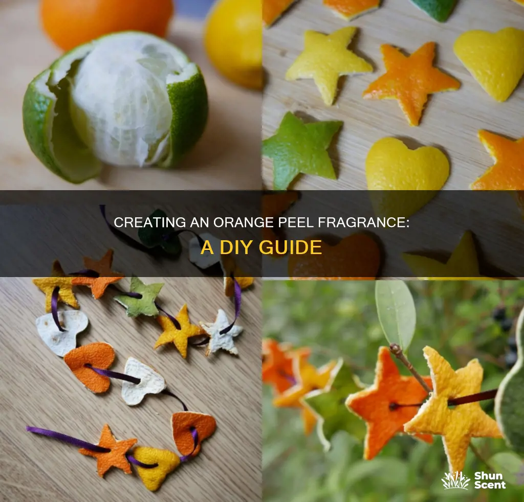 how to make orange peel fragrance