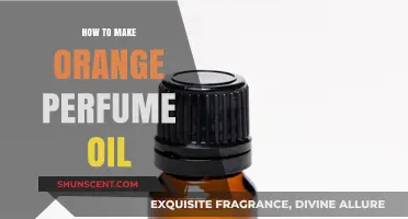Creating Citrus Scents: Orange Perfume Oil