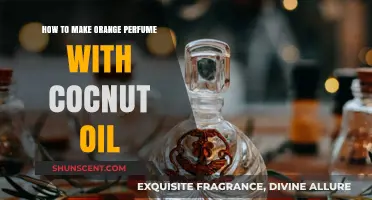 Creating Orange-Scented Coconut Perfume at Home