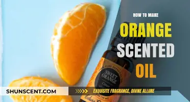 Crafting Citrus Bliss: A Simple Guide to Orange Scented Oil