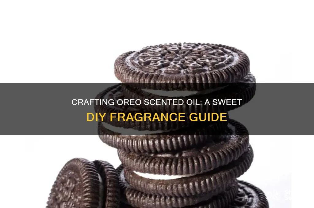 how to make oreo scented oil