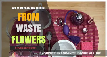 Creating Organic Perfume from Waste Flowers
