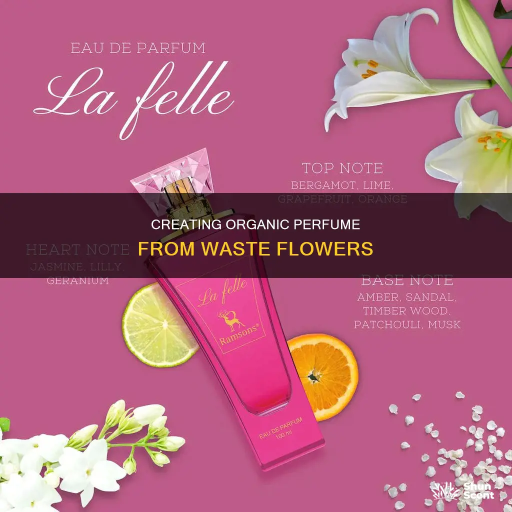 how to make organic perfume from waste flowers