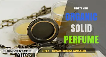 Creating Solid Perfume: Organic and Natural Way