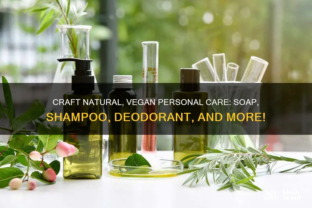 how to make organic vegan fragrance soap shampoo deodorant toothpaste