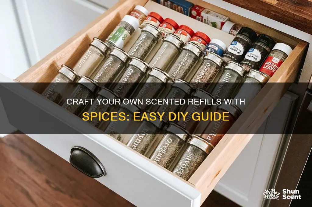 how to make own scented refills using spices