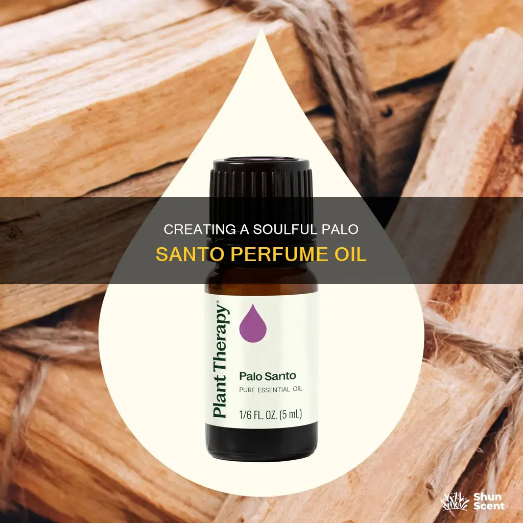 how to make palo santo perfume oil