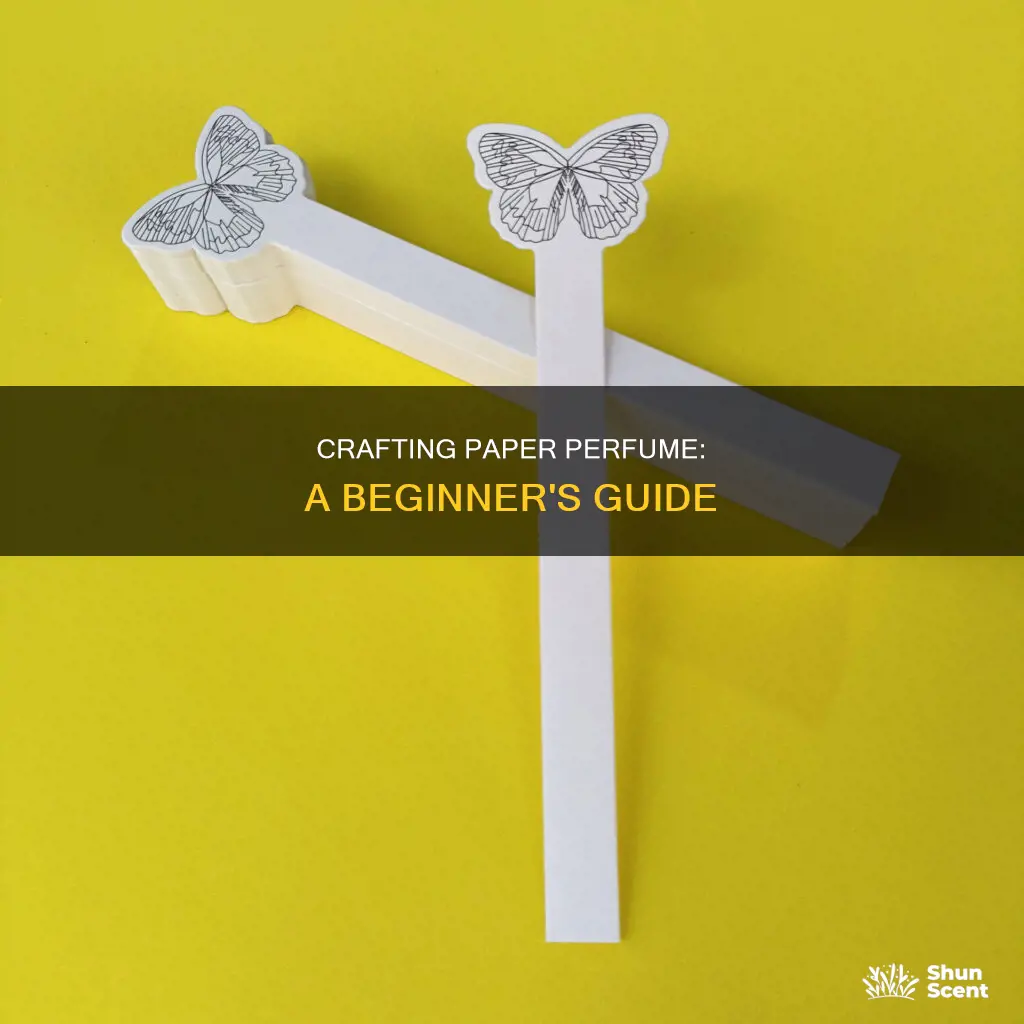 how to make paper perfume