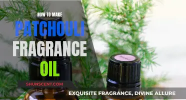 Crafting Patchouli's Aroma: A Guide to Creating Fragrant Oils