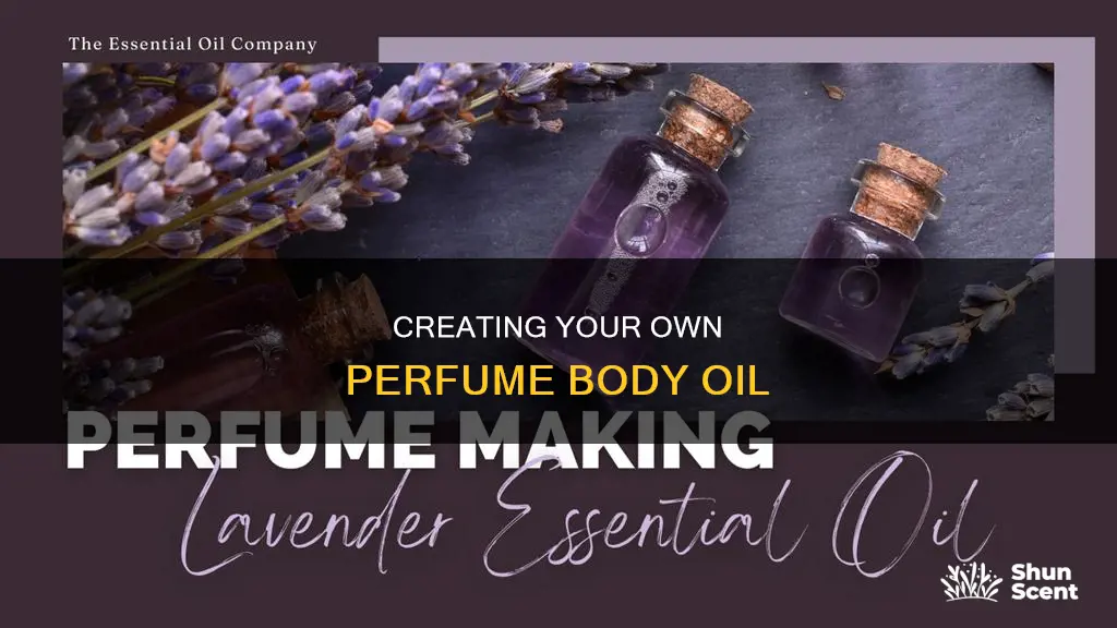 how to make perfum body oil