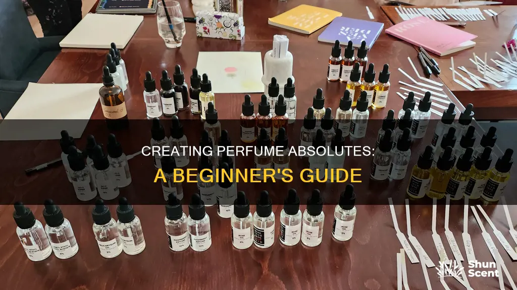 how to make perfume absolutes