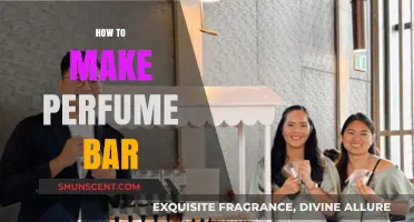 Creating a Scented Perfume Bar at Home