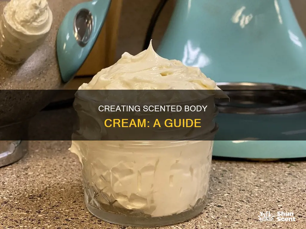 how to make perfume body cream