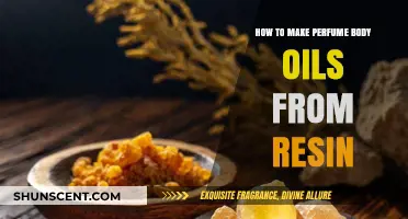 Creating Perfume Body Oils from Resin