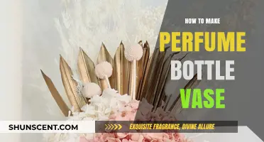 Creating a Fragrant Centerpiece: Perfume Bottle Vase DIY