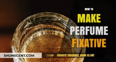 Creating a Long-Lasting Scent: Make Your Own Perfume Fixative