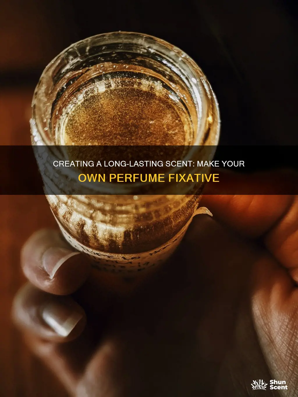 how to make perfume fixative